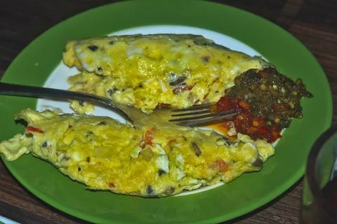 Omelettes Stock Photos