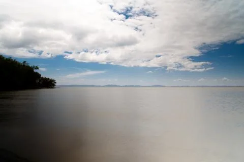 Ometepe beach view with sky Stock Photos