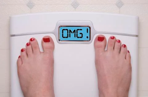 Omg scale Stock Photos