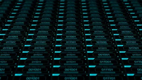 Ominous AGI Inelligence Algorithms Processing - No AI was used to create 3 1 스톡 사진