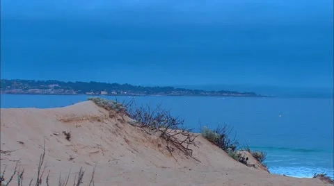 Ominous Beach Scene Video stock 21245919
