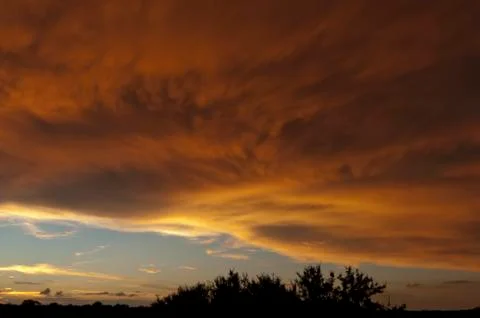 Ominous Clouds 003 Foto stock