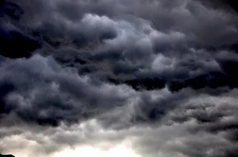 Ominous Clouds Foto stock