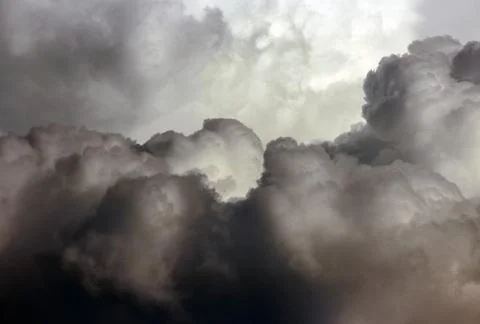 Ominous Cloudy Sky Stock Photos