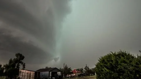 Ominous Storm Cloud Fotos Stock