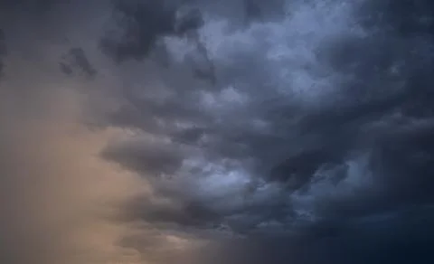 Ominous Storm Clouds-2 Stock-Fotos