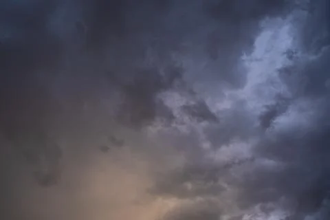 Ominous Storm Clouds-5 Foto stock