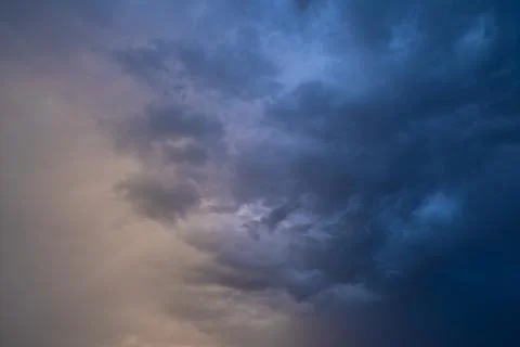 Ominous Storm Clouds-8 Foto stock