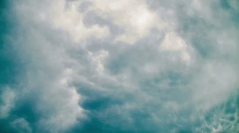 Ominous Storm Clouds 库存影片 8577731