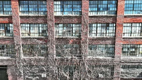 Ominous View - Syracuse, NY Video stock 335796196