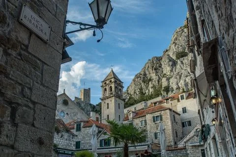 Omiš Streets Stock Photos