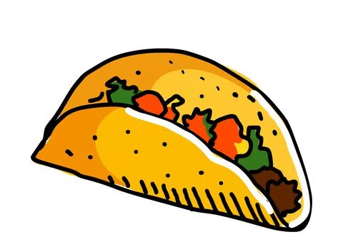 Omlet illustration vector Stock Illustration