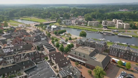 Ommen, The Netherlands Stock Footage 281265673