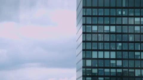 OMNITURM Building close Panshot Stock Footage 150446624