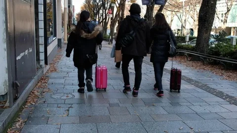 OMOTESANDO STREET Stock Footage 84840134