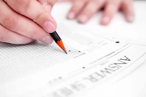 OMR Sheet Stock Photos