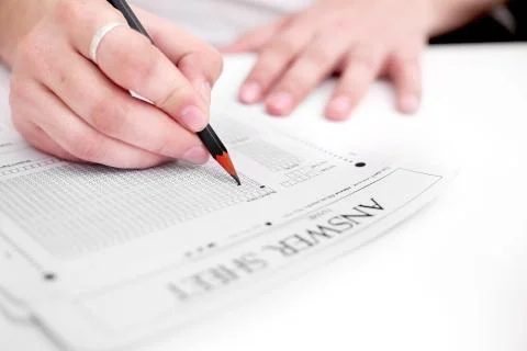 OMR Sheet Stock Photos