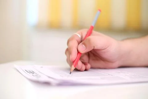 OMR Sheet Stock Photos