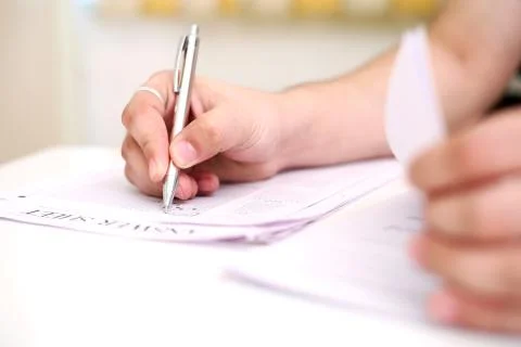 OMR Sheet Stock Photos