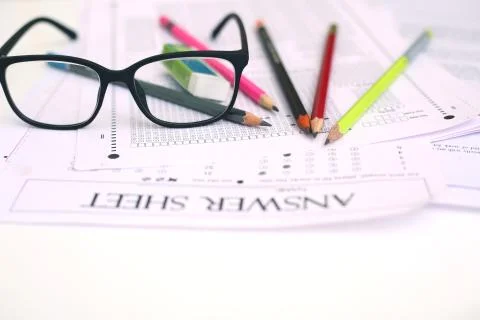 OMR Sheet Stock Photos