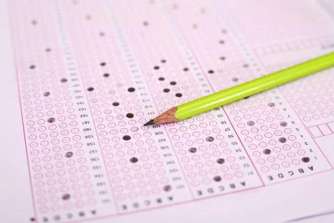 OMR Sheet Stock Photos