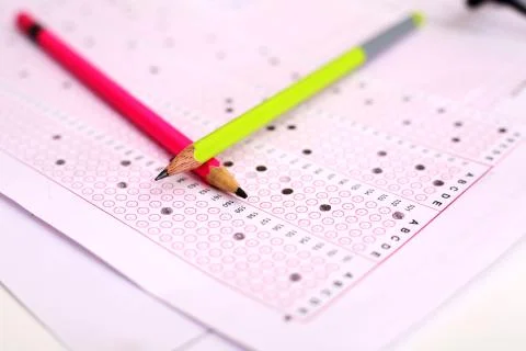 OMR Sheet Stock Photos