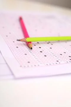 OMR Sheet Stock Photos