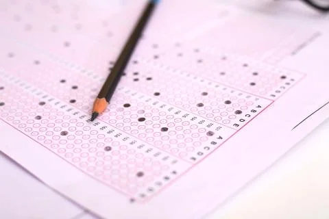 OMR Sheet Stock Photos