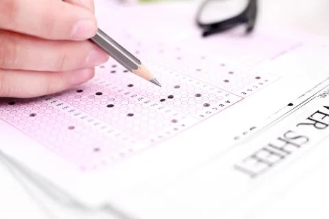 OMR Sheet Stock Photos
