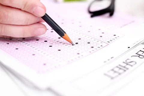 OMR Sheet Stock Photos