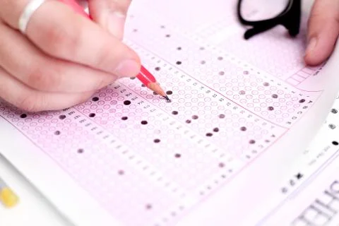 OMR Sheet Stock Photos