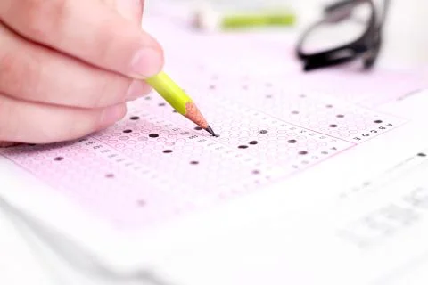 OMR Sheet Stock Photos