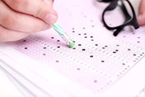 OMR Sheet Stock Photos