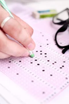 OMR Sheet Stock Photos