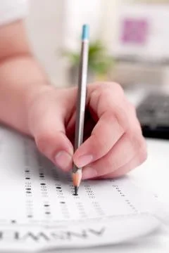 OMR Sheet Stock Photos