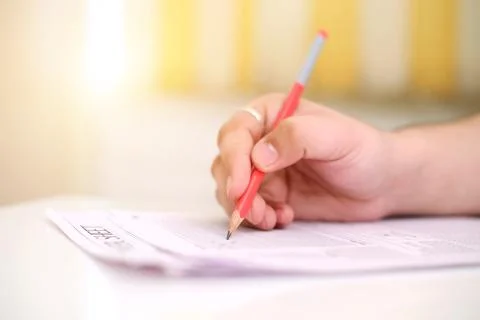 OMR Sheet Stock Photos
