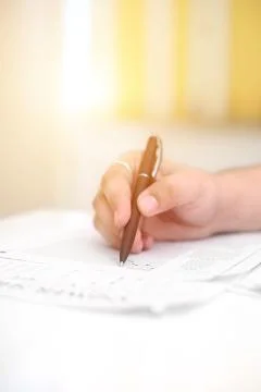 OMR Sheet Stock Photos