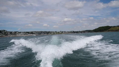 Onboard Speed Boat B Continuous Sequence Pt2 of 6 Stock Footage 240531454
