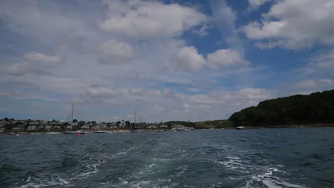 Onboard Speed Boat A Continuous Sequence Pt1 of 2 Stock Footage 240527722