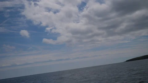 Onboard Speed Boat E Continuous Sequence Pt12 of 12 Stock Footage 240786295