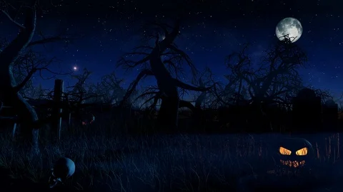 Once On Halloween Stock-Footage 96704446