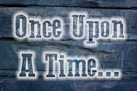 Once upon a time.. concept イラスト素材