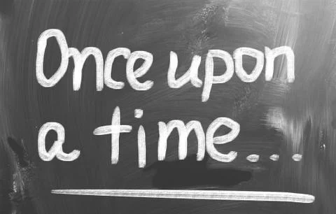 Once upon a time.. Stock Illustration