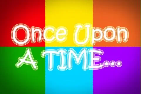Once upon a time.. Stock Illustration