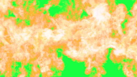 Oncoming Fire Jets on Chromakey 4K Stock-Footage 332407121