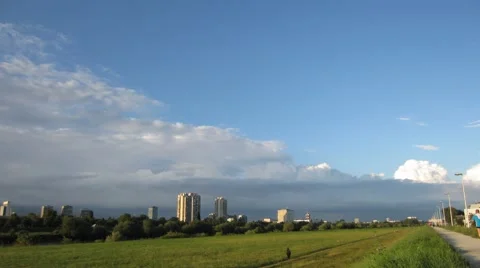 The oncoming storm Stock Footage 41476565