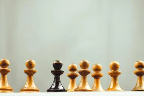 One among the crowd Stock Photos