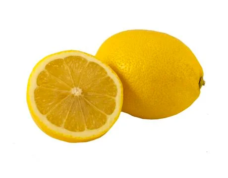 One and a half lemon Stock Photos