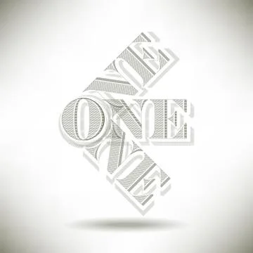 A One Arrow Made from Dollar Bill Stock Illustration