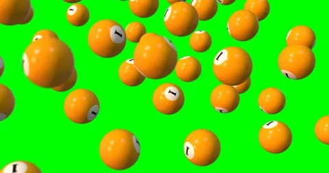 One billiard ball Stock-Footage 104513217